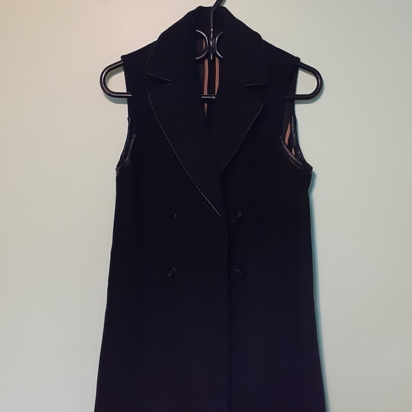 The 3 in 1 wool blend Vested Blazer dress. it is just everything!! - Picture 3 of 10